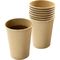 De vloeibare Kraftpapier-Document Koppen van de Container Biologisch afbreekbare Beschikbare Koffie voor Restaurants, Delis, en Koffie