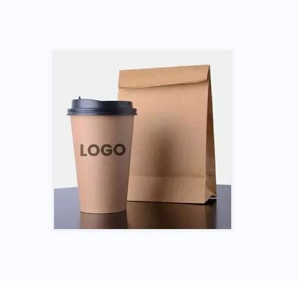 8oz kraftpapier-Document de Koffie Beschikbare Document van de Drankcontainer kiezen de Bruine Koppen Muur uit