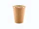 8oz kraftpapier-Document de Koffie Beschikbare Document van de Drankcontainer kiezen de Bruine Koppen Muur uit