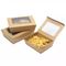 PE Coated 2 Ply Eco Friendly 20oz Kraft Paper Bowls Fast Food Box Take Away Salad Sushi Cookie Paper Packing Box