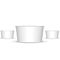 Factory Price Wholesale Restaurant Recyclable White 16oz Disposable Paper Bowl