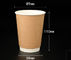 14 ons 400 Ml Document van Koffiekoppen de Rekupereerbare Massa met Deksels voor Hete Dranken